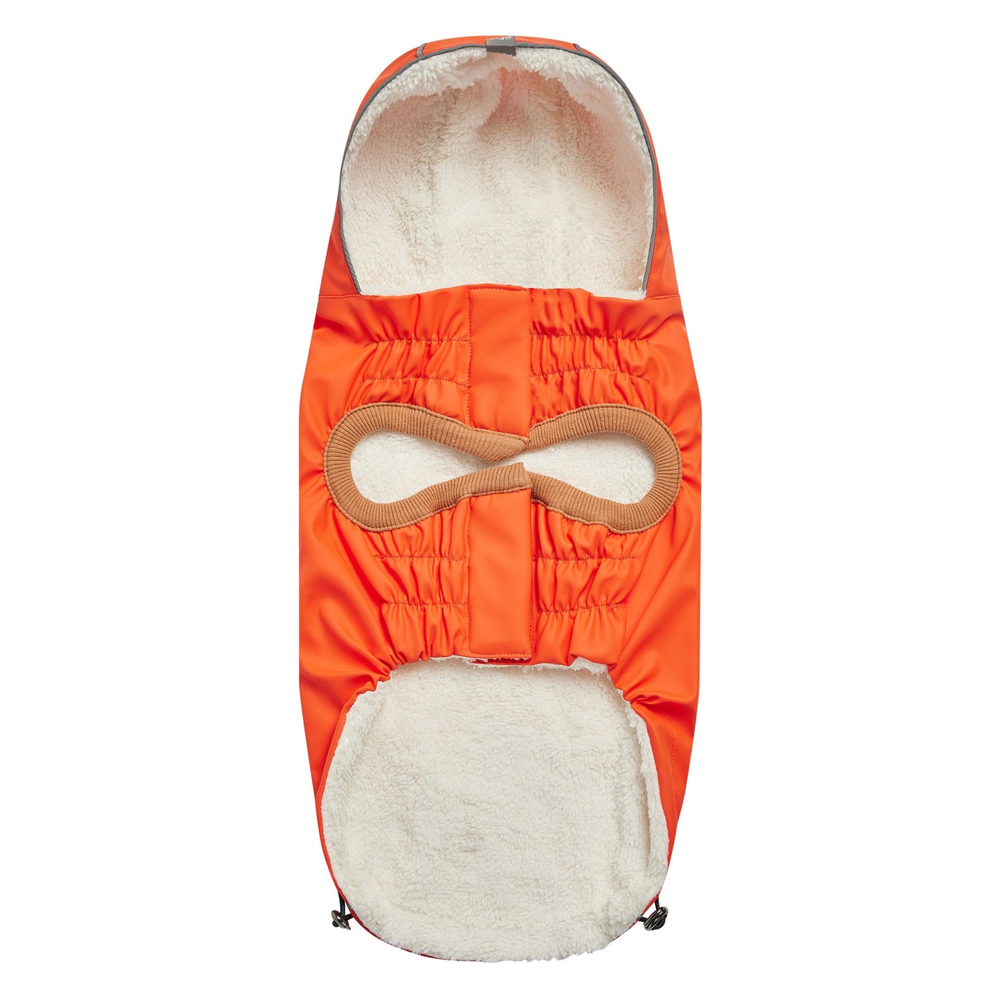 Insulated Waterproof Dog Winter Raincoat - Orange