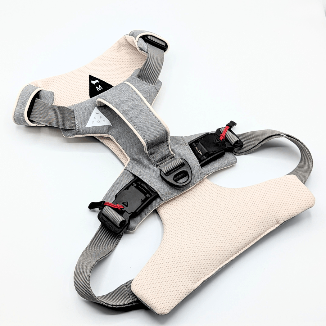 Magnetic Clip Dog Harness – Best for Arthritic Hands, One-Hand Clip, Padded No-Pull Design