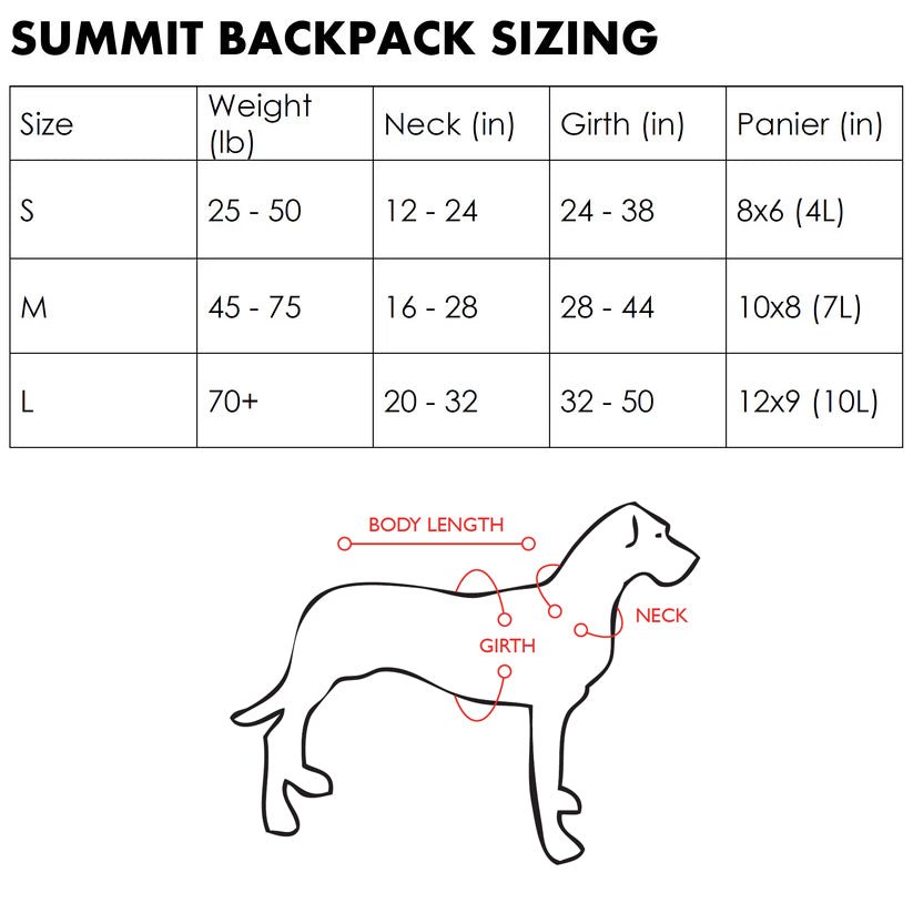EzyDog Summit Pack