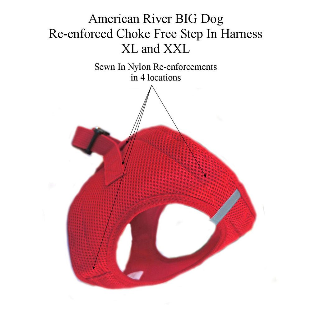 American River Top Stitch Choke-Free No-Pull Harness