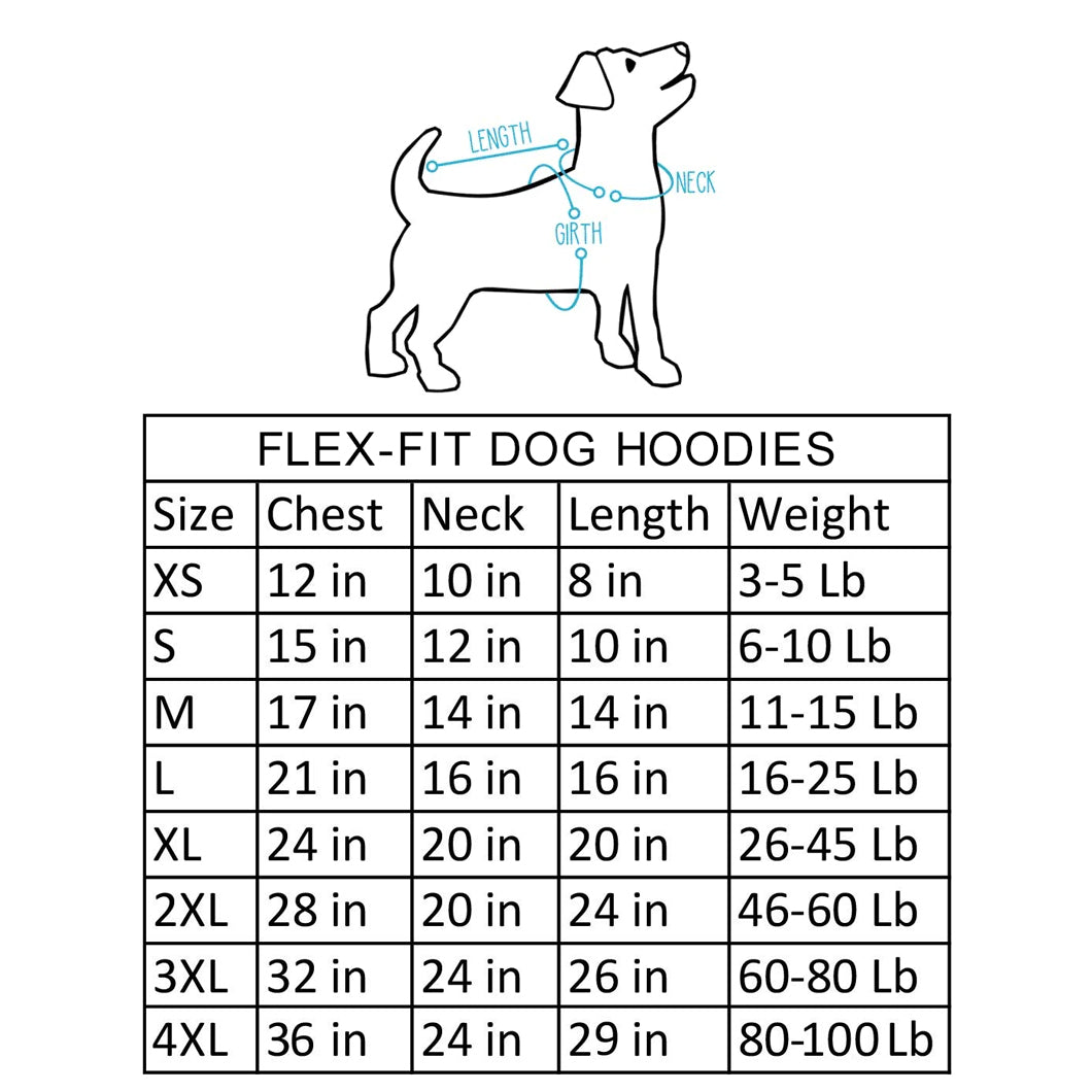 Dog Flex-fit Hoodies