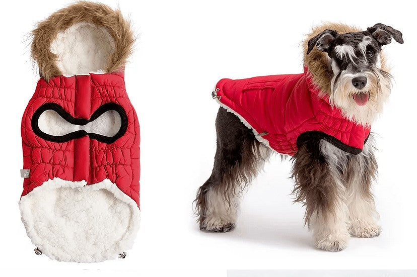 Urban Parka - Sherpa Lined Water Resistant Dog Coat