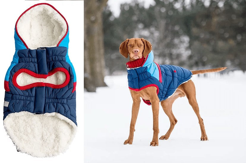 Trekking Parka - Sherpa Lined Water Resistant Dog Coat