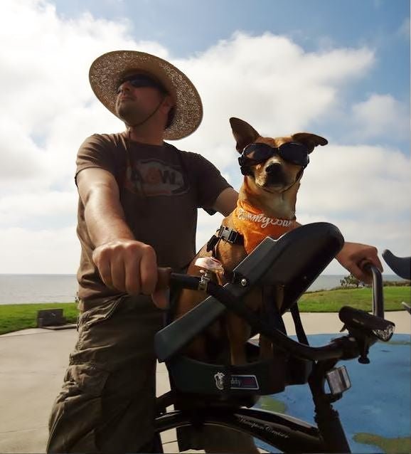 Scott's Favorite Option For Biking Smaller Dogs - The Dog Outdoors