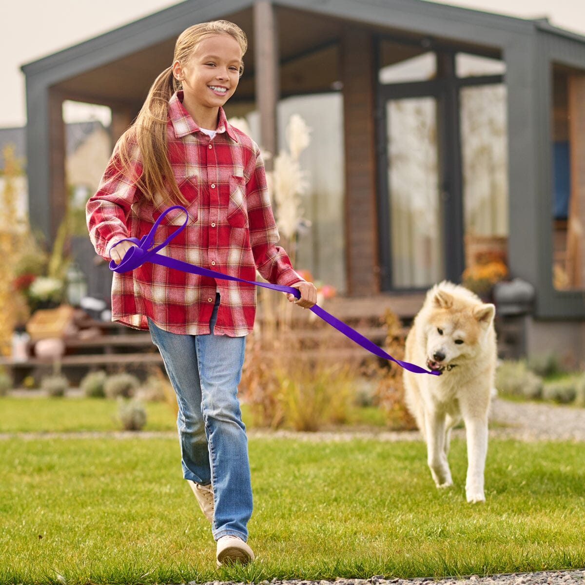 Biothane Long Line 15 ft Lead with Brass Hardware