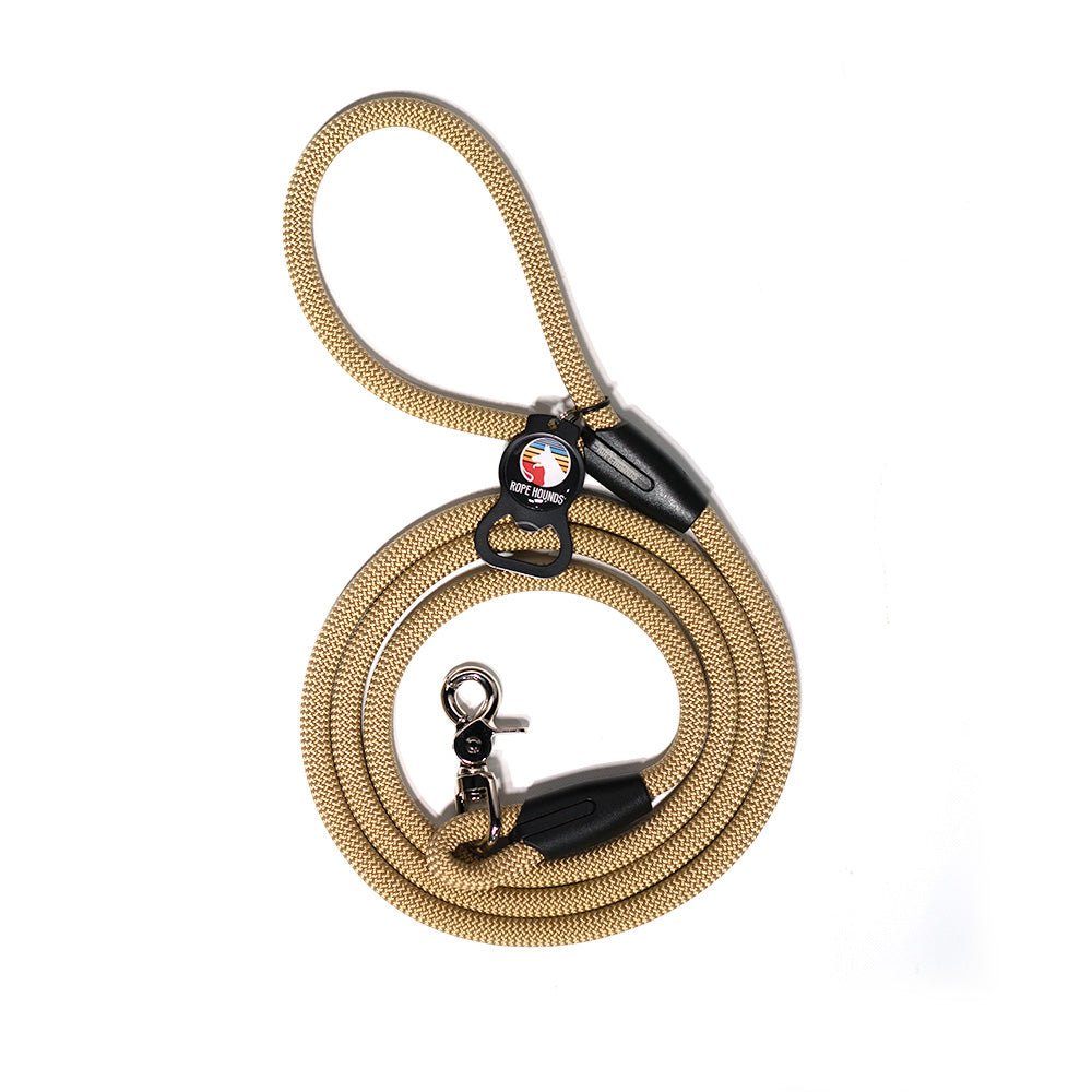 Classic Climbing Rope Dog Leash - Neutrals