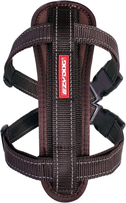 EzyDog Padded Chest Harness - Chocolate XL (Customer Return)