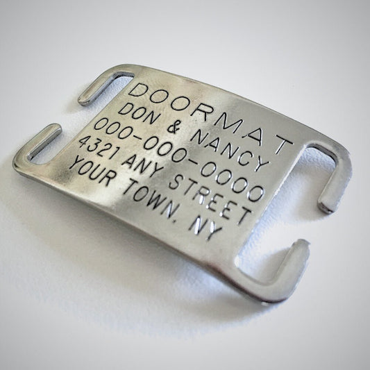 Boomerang CollarTags™ For Adjustable Dog Collars