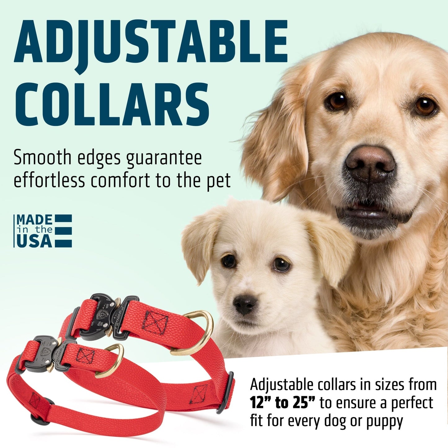 Waterproof Pebble Emboss BioThane Dog Collar with Heavy Duty Cobra Buckle