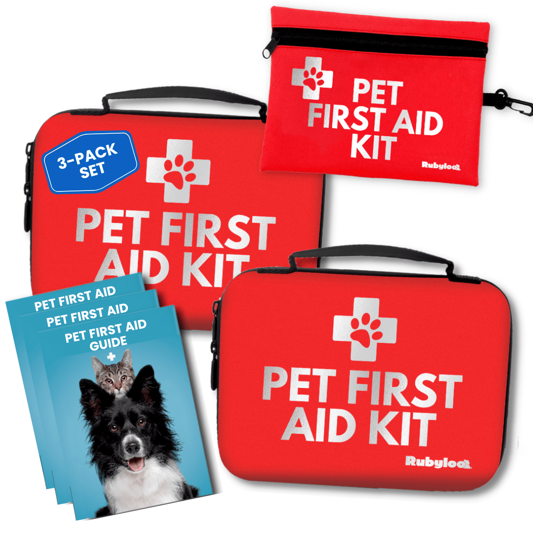 Pet First Aid Kit for Dogs & Cats with Vet-Approved Essentials