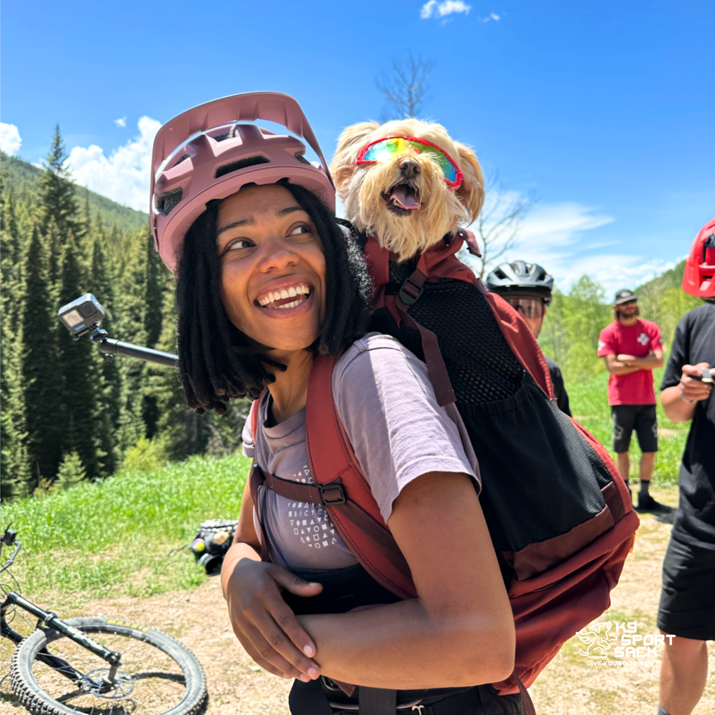 Knavigate | Advanced Dog Carrier with Internal Frame & Hip Belt