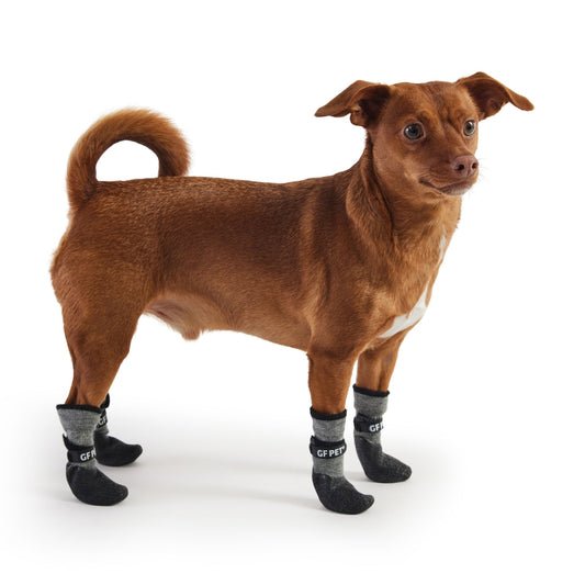 Lightweight Dog Grip & Protective Boots - Charcoal