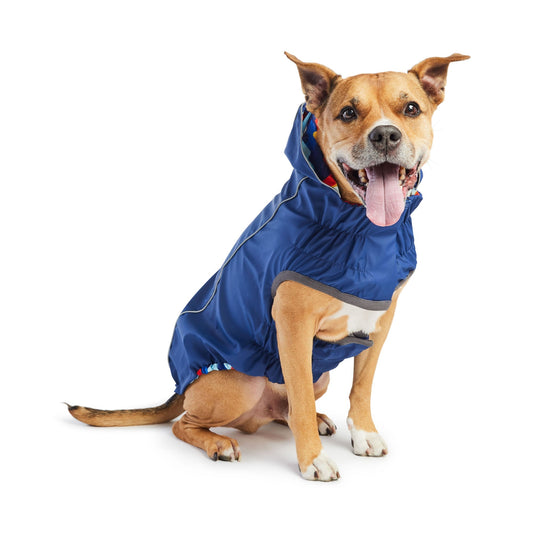 Reversible Elasto-Fit Raincoat - Navy/Navy Medium (Customer Return)