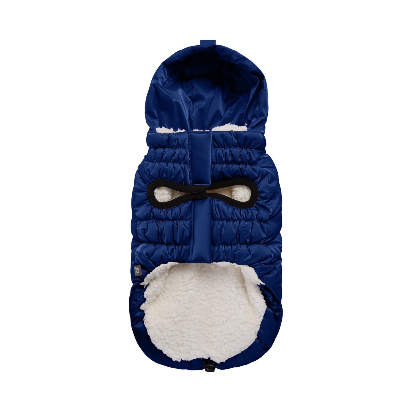 GF PET® Lunar Glow Dog Winter Parka – Sherpa Lined Pearl Finish Puffer Coat with Hood, Water-Repellent Elasto-Fit® Adjustable Fit Jacket for Small, Medium & Large Dogs – Stylish Jewel Tone Dog Apparel