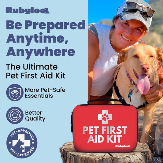 Pet First Aid Kit for Dogs & Cats with Vet-Approved Essentials