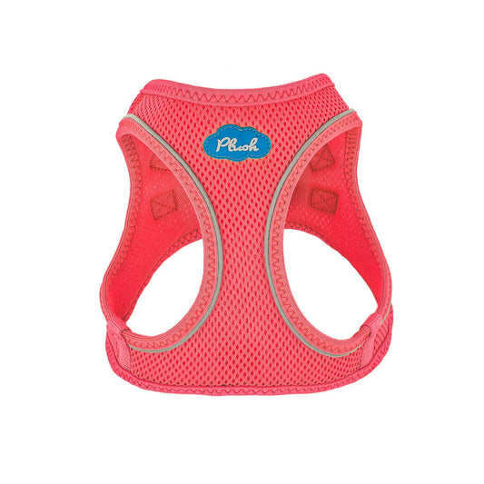 Plush Step In Air Mesh Harness - BubbleGum Pink