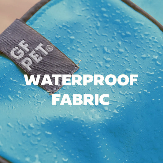 Insulated Waterproof Dog Winter Raincoat - Dark Blue Rain Jacket