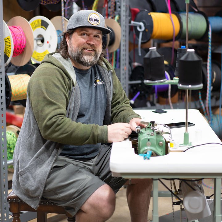 Classic Climbing Rope Dog Leash - Neutrals