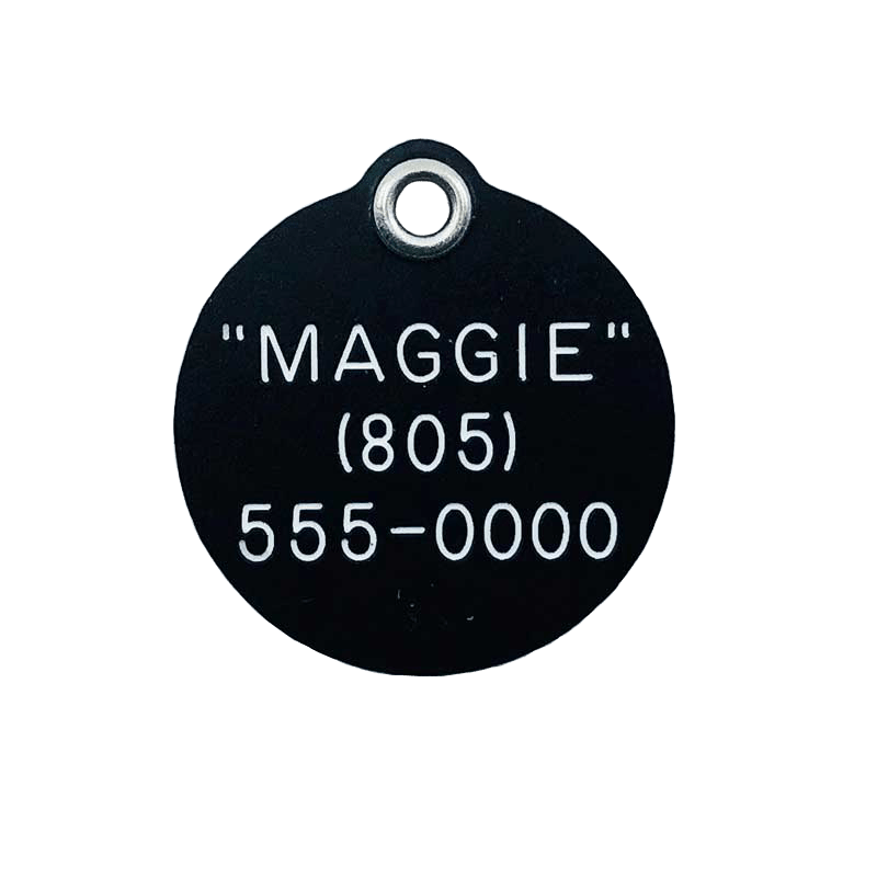 E-Z Read Durable Plastic Dog Tags - Guaranteed Not To Break