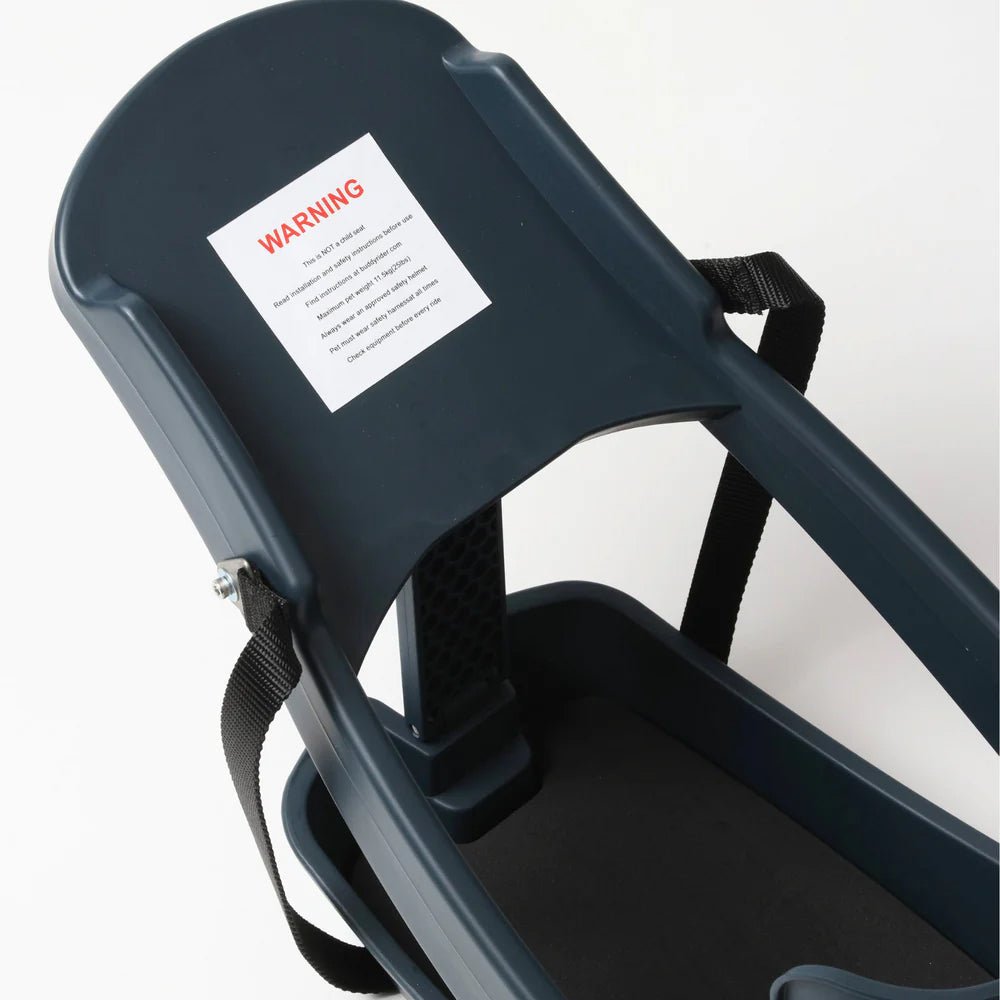 Open Box Buddyrider Series 2 Dog Bicycle Seat | Dog Bike Seat For