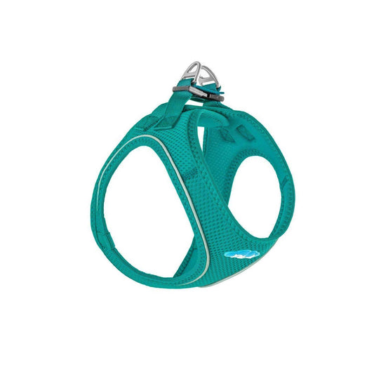 Plush Step In Air Mesh Harness - Turquoise