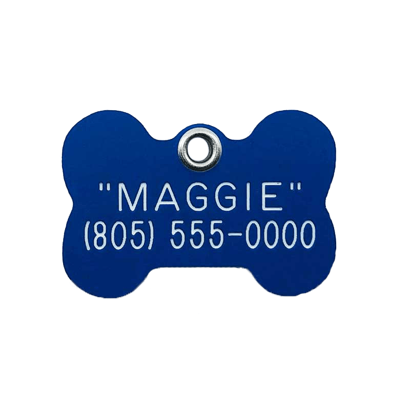 E-Z Read Durable Plastic Dog Tags - Guaranteed Not To Break