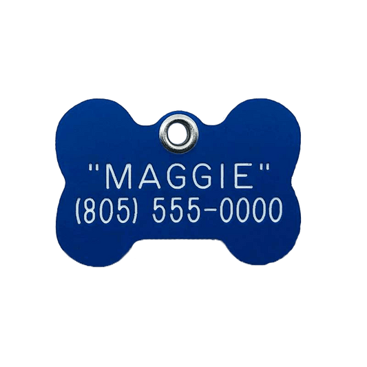 E-Z Read Durable Plastic Dog Tags - Guaranteed Not To Break