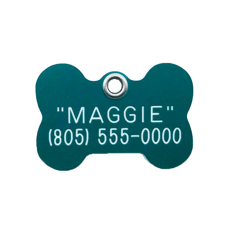 E-Z Read Durable Plastic Dog Tags - Guaranteed Not To Break