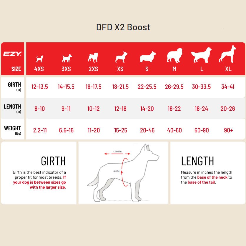 DFD X2 Boost Dog Life Vest – The Dog Outdoors
