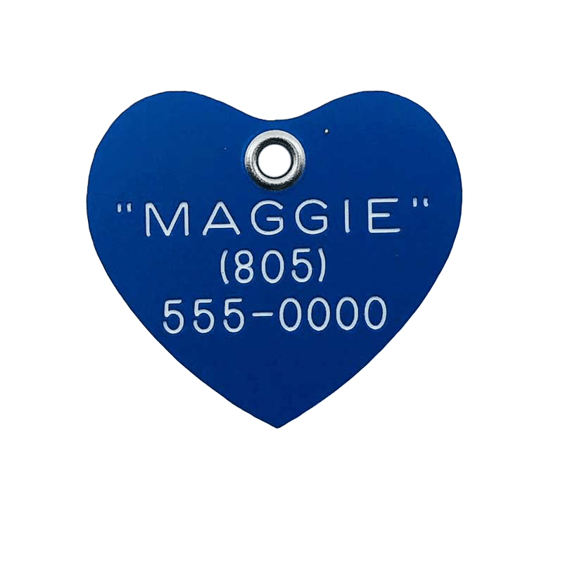 E-Z Read Durable Plastic Dog Tags - Guaranteed Not To Break