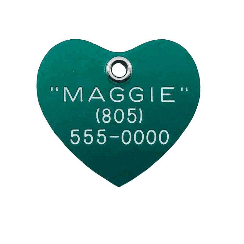 E-Z Read Durable Plastic Dog Tags - Guaranteed Not To Break