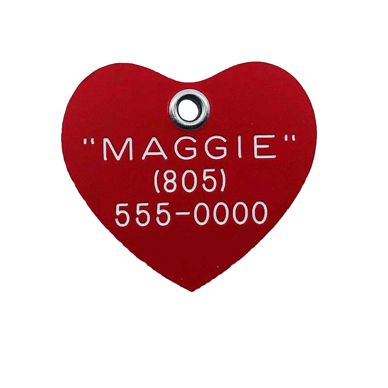 E-Z Read Durable Plastic Dog Tags - Guaranteed Not To Break