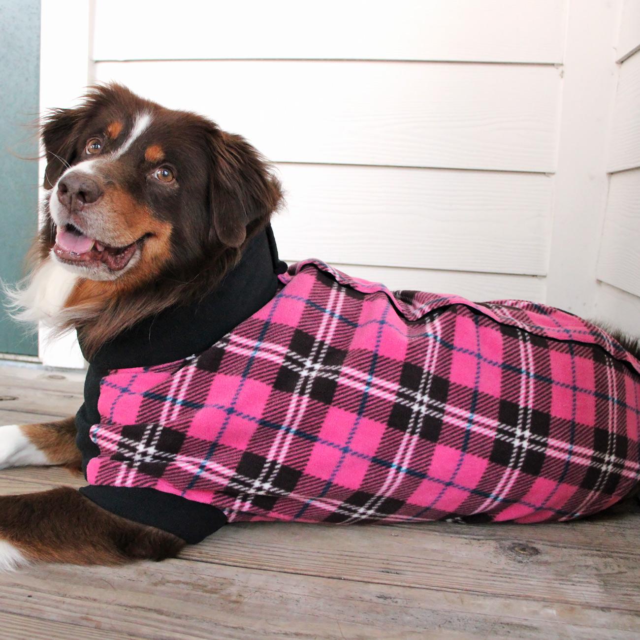 Highline Fleece Dog Wrap Coat