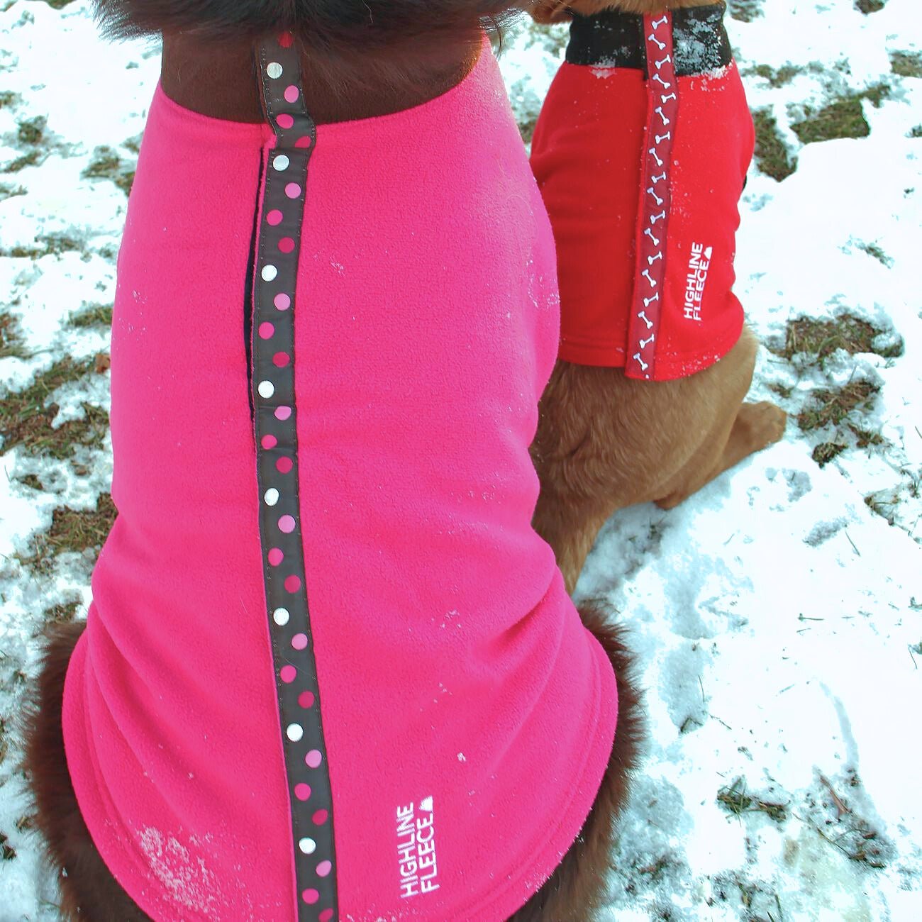Highline Fleece Dog Wrap Coat