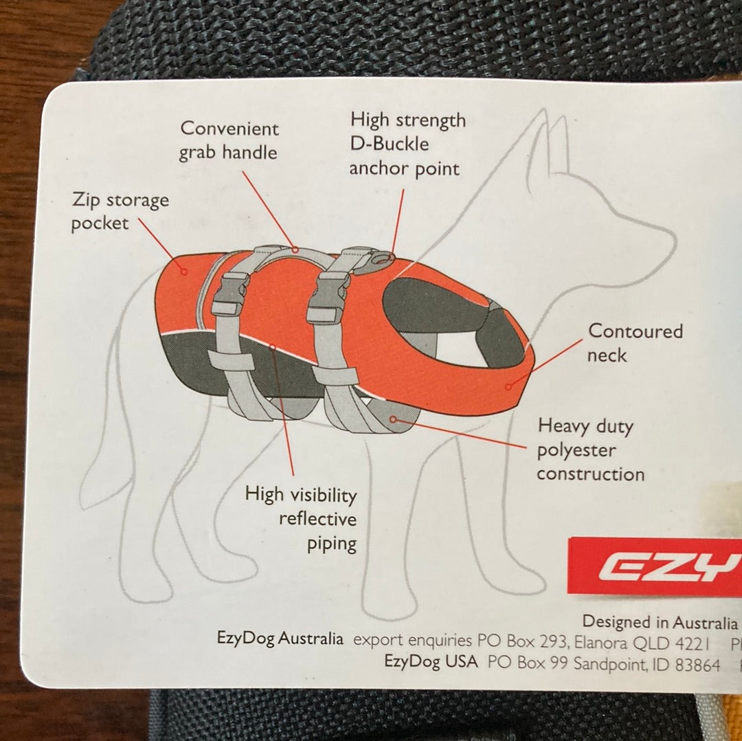 EzyDog DFD Dog Life Vest (Customer Return)