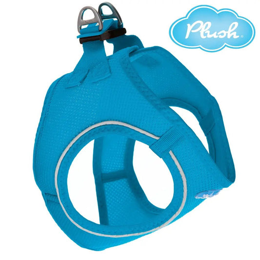 Plush Step In Air Mesh Harness - Horizon Blue