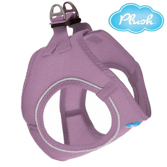 Plush Step In Air Mesh Harness - Lavender Frost