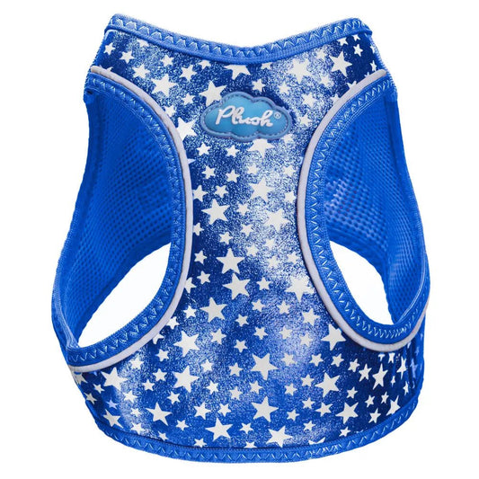 Plush Step In Glitter Glow Harness - Navy