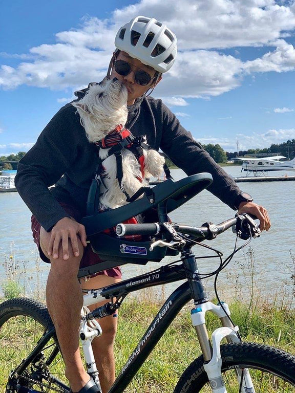 Buddy Rider Buddyrider Series 2 Dog Bicycle Seat | Dog Bike Seat For Dogs Up To 25 ...