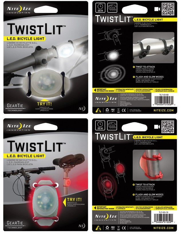 Nite Ize TwistLit LED Bike Lights
