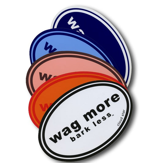 Wag More Bark Less® Car Magnet