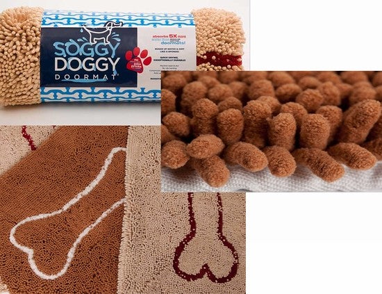 Soggy Doggy Doormat Dirty Paw Mat
