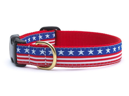 Stars and Stripes - American Made Dog Collar