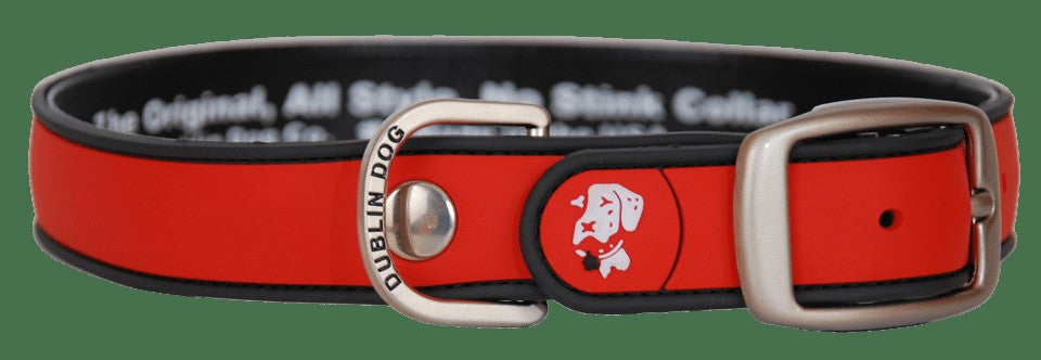 Dublin Dog No Stink Waterproof Collars - Solids